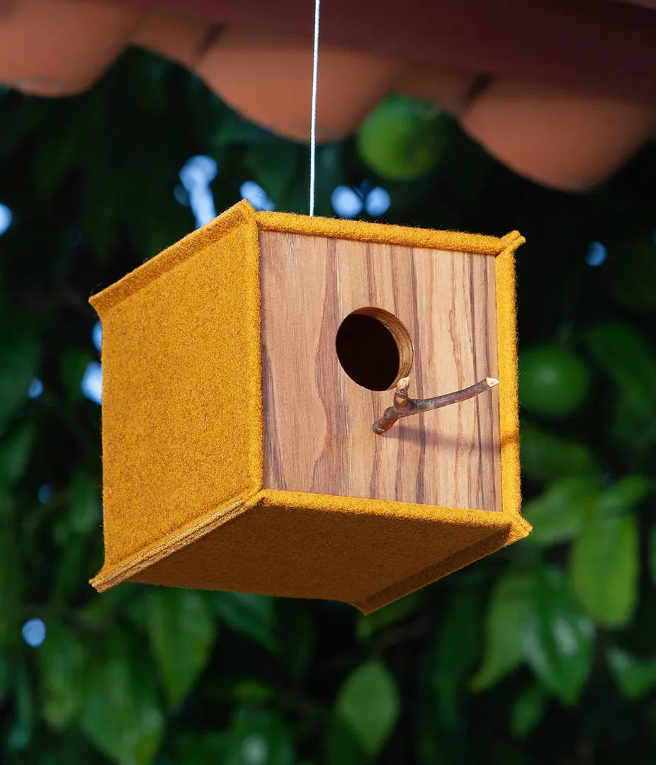 Oak Burel Birdhouse