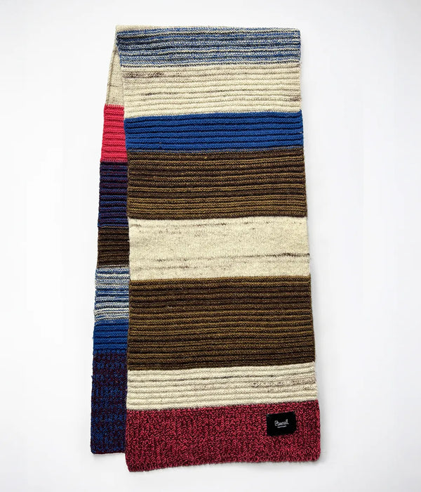 Gestreifter Strickschal