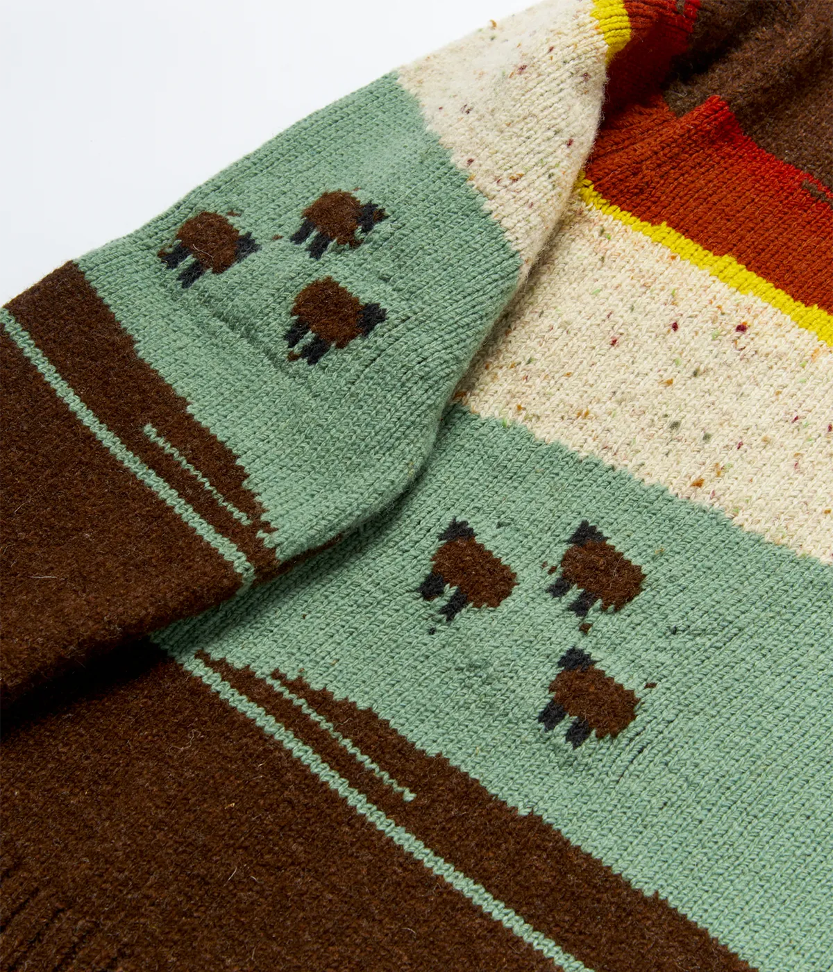 Pullover mit Landschaftsmotiv
