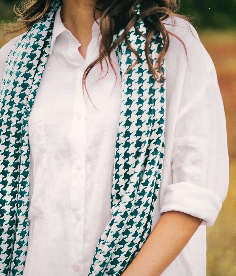 Houndstooth Shawl