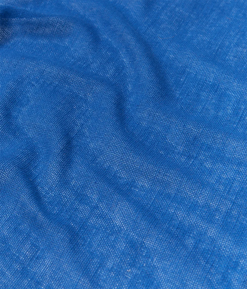 Blau Mesh Vorhang