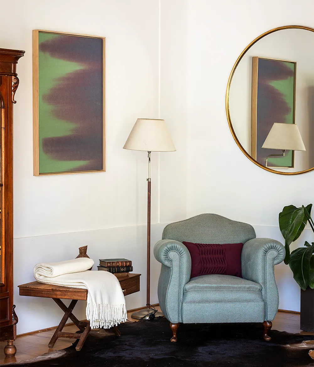 Painel Abstract Verde