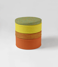 Wide Cylinder Pouffe