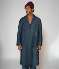 Wool Overcoat with Chest Pocket