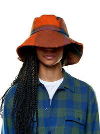 Wide Brim Bucket Hat